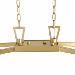 Hayes 38 1/4" Wide Gold Metal 8-Light Island Chandelier -Outlet The Radiantix Store hayes 38 and one quarter inch wide gold metal 8 light island chandelier 91r52views2