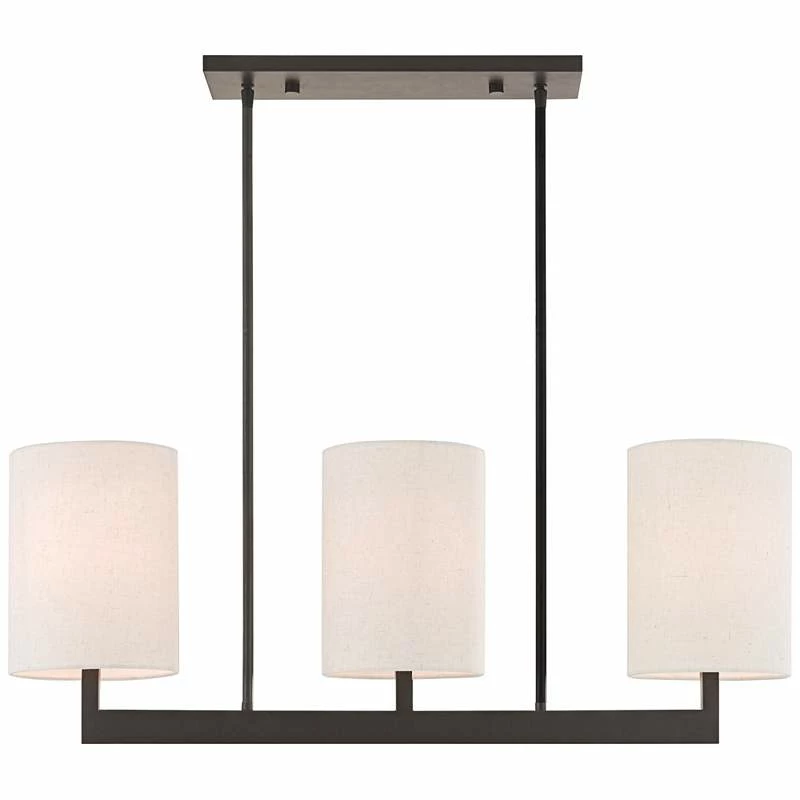 Hayworth 36" Wide Bronze Kitchen Island Light Chandelier 4 Hayworth 36" Wide Bronze Kitchen Island Light Chandelier - Image 2