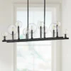 Hinkley Alchemy 48 1/4"W Black 10-Light Island Pendant Light -Outlet The Radiantix Store hinkley alchemy 48 and one quarter inchw black 10 light island pendant light 86g66cropped