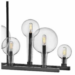 Hinkley Alchemy 48 1/4"W Black 10-Light Island Pendant Light -Outlet The Radiantix Store hinkley alchemy 48 and one quarter inchw black 10 light island pendant light 86g66views1