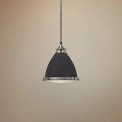 Hinkley Amelia 14" Wide Aged Zinc Industrial Modern Pendant