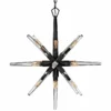 Hinkley Ariel 26"W Black 12-Light Starburst Pendant Light