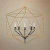 Hinkley Astrid 28" Wide Deluxe Gold 6-Light Chandelier