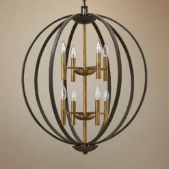 Hinkley Euclid 28 1/4" Wide Spanish Bronze 8-Light Pendant