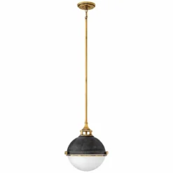Hinkley Fletcher 13 1/2" Wide Aged Zinc Pendant Light -Outlet The Radiantix Store hinkley fletcher 13 and one half inch wide aged zinc pendant light 11j26views1