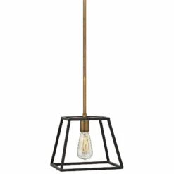 Hinkley Fulton 10" Wide Bronze Mini Pendant -Outlet The Radiantix Store hinkley fulton 10 inch wide bronze mini pendant 4y170