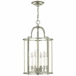 Hinkley Gentry 14" Wide Polished Nickel 6-Light Pendant 5 Hinkley Gentry 14" Wide Polished Nickel 6-Light Pendant -Outlet The Radiantix Store hinkley gentry 14 inch wide polished nickel 6 light pendant 7w652