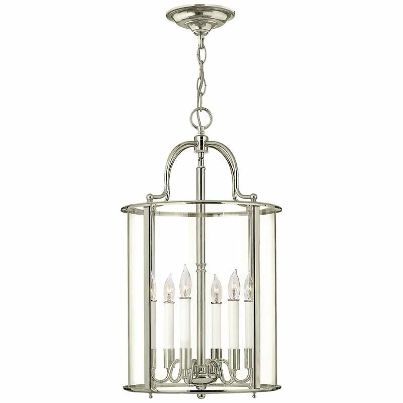 Hinkley Gentry 14" Wide Polished Nickel 6-Light Pendant 4 Hinkley Gentry 14" Wide Polished Nickel 6-Light Pendant - Image 2