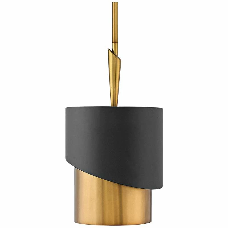 Hinkley Gigi 10" Wide Heritage Brass Mini Pendant 4 Hinkley Gigi 10" Wide Heritage Brass Mini Pendant - Image 2