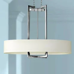 Hinkley Hampton Collection 40" Wide Nickel Pendant Light