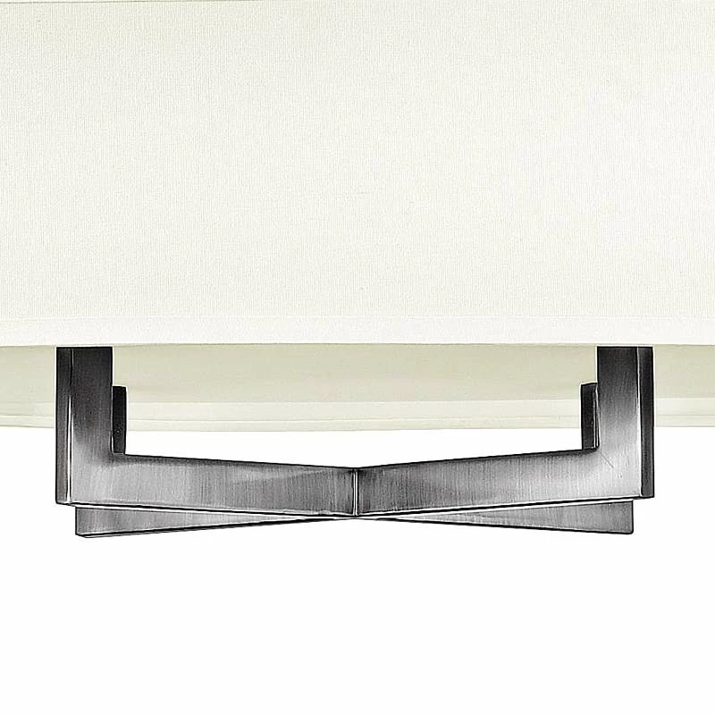 Hinkley Hampton Collection 40" Wide Nickel Pendant Light 5 Hinkley Hampton Collection 40" Wide Nickel Pendant Light - Image 3