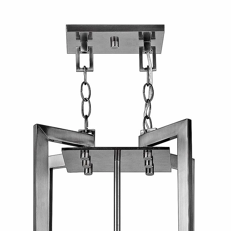 Hinkley Hampton Collection 40" Wide Nickel Pendant Light 6 Hinkley Hampton Collection 40" Wide Nickel Pendant Light - Image 4