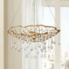 Hinkley Laguna 26" Wide Burnished Gold Net Pendant Light -Outlet The Radiantix Store hinkley laguna 26 inch wide burnished gold net pendant light 70y85cropped