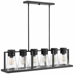 Hinkley Refinery 43 3/4"W Black Kitchen Island Light Pendant 7 Hinkley Refinery 43 3/4"W Black Kitchen Island Light Pendant -Outlet The Radiantix Store hinkley refinery 43 and three quarter inchw black kitchen island light pendant 24x06views1