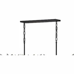 Hinkley Revel 41 1/2" Wide Black And Crystal Island Pendant -Outlet The Radiantix Store hinkley revel 41 and one half inch wide black and crystal island pendant 86n03views2