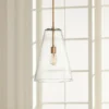 Hinkley Vance 13"W Heritage Brass And Glass Pendant Light -Outlet The Radiantix Store hinkley vance 13 inchw heritage brass and glass pendant light 86m09cropped