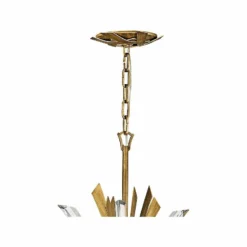 Hinkley Vida 24" Wide Burnished Gold 19-Light Pendant Light -Outlet The Radiantix Store hinkley vida 24 inch wide burnished gold 19 light pendant light 86n22views2