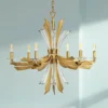 Hinkley Vida 29 1/4"W Burnished Gold 6-Light Chandelier -Outlet The Radiantix Store hinkley vida 29 and one quarter inchw burnished gold 6 light chandelier 76a00cropped