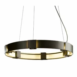Hubbardton Forge Aura Pendant 28.9" Dark Smoke Glass Ring Pendant -Outlet The Radiantix Store hubbardton forge aura pendant 28 9 inch dark smoke glass ring pendant 751t2views2