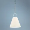 Hudson Valley Altamont 18" Wide Polished Nickel Pendant -Outlet The Radiantix Store hudson valley altamont 18 inch wide polished nickel pendant v0073cropped