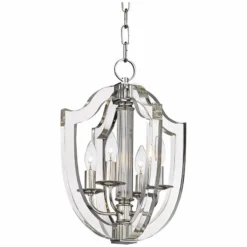 Hudson Valley Arietta 12 1/2"W Polished Nickel Pendant Light