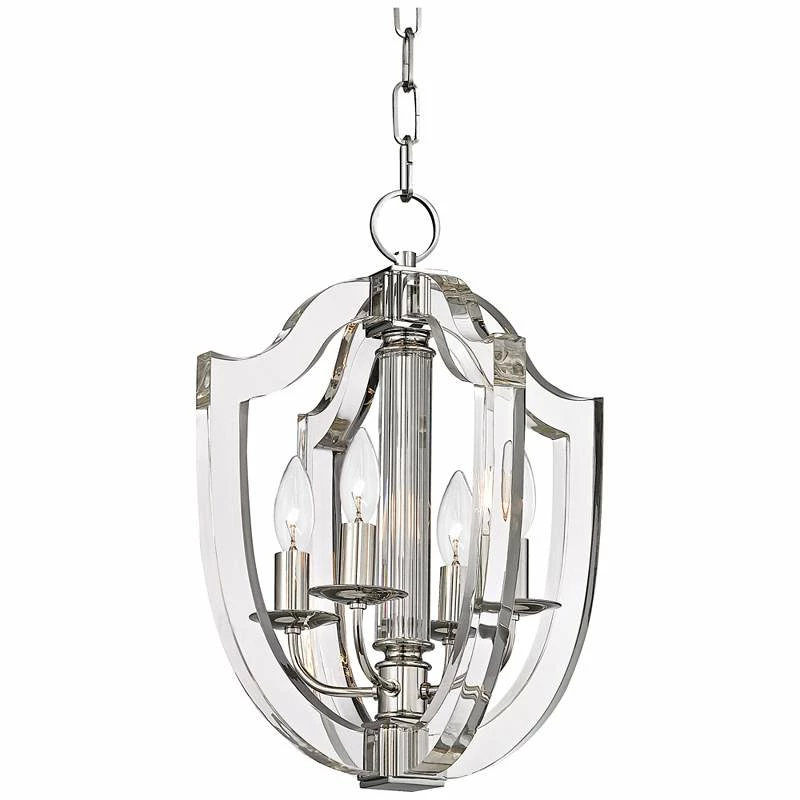 Hudson Valley Arietta 12 1/2"W Polished Nickel Pendant Light 3 Hudson Valley Arietta 12 1/2"W Polished Nickel Pendant Light