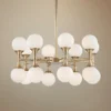 Hudson Valley Astoria 27" Wide Aged Brass LED Chandelier -Outlet The Radiantix Store hudson valley astoria 27 inch wide aged brass led chandelier 9w683cropped