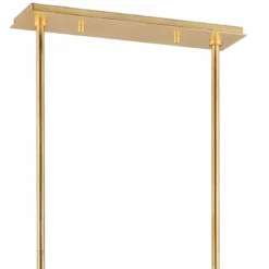 Hudson Valley Banks 46"W Gold Leaf And White Island Pendant -Outlet The Radiantix Store hudson valley banks 46 inchw gold leaf and white island pendant 361e0views2