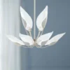 Hudson Valley Blossom 29" Wide Silver Leaf Chandelier 2 Hudson Valley Blossom 29" Wide Silver Leaf Chandelier -Outlet The Radiantix Store hudson valley blossom 29 inch wide silver leaf chandelier 326e0cropped
