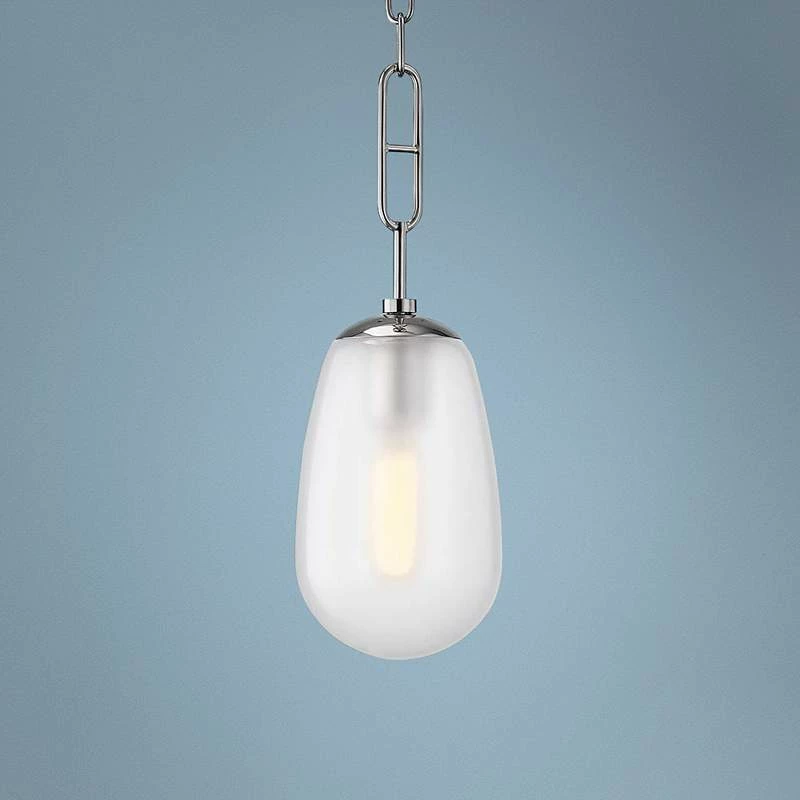 Hudson Valley Bruckner 6" Wide Polished Nickel Mini Pendant 3 Hudson Valley Bruckner 6" Wide Polished Nickel Mini Pendant