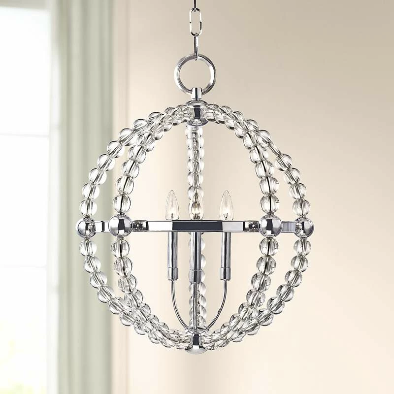 Hudson Valley Danville 21 1/4" Wide Polished Nickel Pendant 3 Hudson Valley Danville 21 1/4" Wide Polished Nickel Pendant