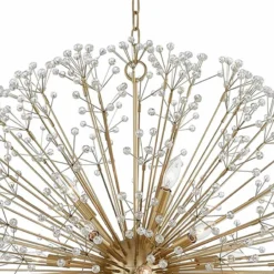 Hudson Valley Dunkirk 40" Wide 16-Light Brass Crystal Globe Chandelier 9 Hudson Valley Dunkirk 40" Wide 16-Light Brass Crystal Globe Chandelier -Outlet The Radiantix Store hudson valley dunkirk 40 inch wide 16 light brass crystal globe chandelier 95g02views2