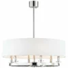 Hudson Valley Durham 30 1/2" Wide Nickel 6-Light Pendant