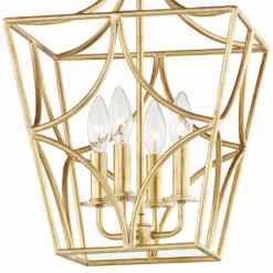 Hudson Valley Green Point 11 3/4"W Gold 4-Light Mini Pendant 7 Hudson Valley Green Point 11 3/4"W Gold 4-Light Mini Pendant -Outlet The Radiantix Store hudson valley green point 11 and three quarter inchw gold 4 light mini pendant 59c93views1