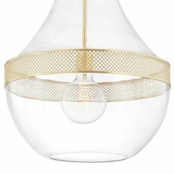 Hudson Valley Hagen 17 1/2" Wide Aged Brass Pendant Light 8 Hudson Valley Hagen 17 1/2" Wide Aged Brass Pendant Light -Outlet The Radiantix Store hudson valley hagen 17 and one half inch wide aged brass pendant light 97x62views1