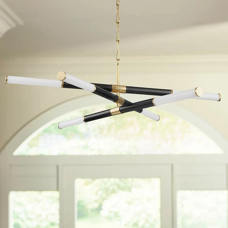 Hudson Valley Huntington 60" Wide Old Bronze LED Chandelier 3 Hudson Valley Huntington 60" Wide Old Bronze LED Chandelier