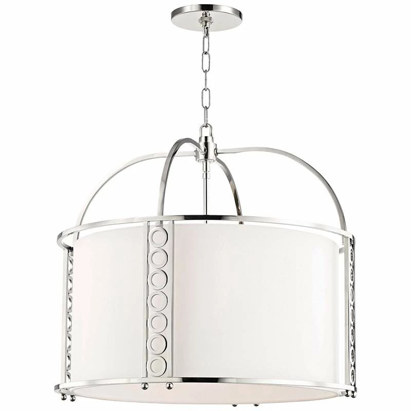 Hudson Valley Infinity 24"W Polished Nickel Pendant Light 3 Hudson Valley Infinity 24"W Polished Nickel Pendant Light