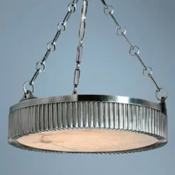 Hudson Valley Lynden 16" Wide Antique Nickel Pendant Light