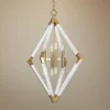 Hudson Valley Lyons 23 1/2" Wide Aged Brass Pendant Light -Outlet The Radiantix Store hudson valley lyons 23 and one half inch wide aged brass pendant light 1k844cropped