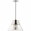 Hudson Valley Paoli 15 3/4" Wide Nickel And Glass Modern Pendant Light -Outlet The Radiantix Store hudson valley paoli 15 and three quarter inch wide nickel and glass modern pendant light 59c04