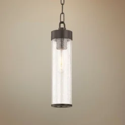 Hudson Valley Soriano 3 1/2"W Aged Old Bronze Mini Pendant