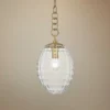 Hudson Valley Venice 8 1/2" Wide Aged Brass Mini Pendant -Outlet The Radiantix Store hudson valley venice 8 and one half inch wide aged brass mini pendant 70c59cropped