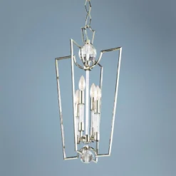 Hudson Valley Waterloo 25 3/4" High Polished Nickel Pendant