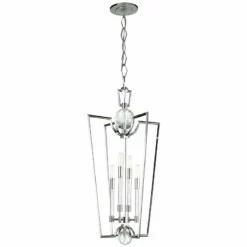 Outlet The Radiantix Store -Outlet The Radiantix Store hudson valley waterloo 33 and one half inch high polished nickel pendant v0043