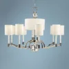 Hudson Valley Waterloo 36" Wide Polished Nickel Chandelier -Outlet The Radiantix Store hudson valley waterloo 36 inch wide polished nickel chandelier 2g569cropped