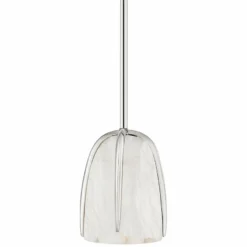 Hudson Valley Wheatley 7" Wide Polished Nickel Mini Pendant