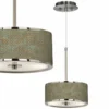 Interweave Patina Giclee Glow 10 1/4" Wide Pendant Light