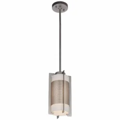 Iron Brushed Steel Bracket Mini Pendant Light 14 Iron Brushed Steel Bracket Mini Pendant Light -Outlet The Radiantix Store iron brushed steel bracket mini pendant light u2576views4