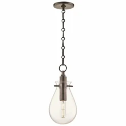 Ivy 7 1/2" Wide Old Bronze LED Mini Pendant With Clear Glass 7 Ivy 7 1/2" Wide Old Bronze LED Mini Pendant With Clear Glass -Outlet The Radiantix Store ivy 7 and one half inch wide old bronze led mini pendant with clear glass 66j01
