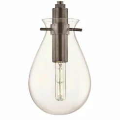 Ivy 7 1/2" Wide Old Bronze LED Mini Pendant With Clear Glass 9 Ivy 7 1/2" Wide Old Bronze LED Mini Pendant With Clear Glass -Outlet The Radiantix Store ivy 7 and one half inch wide old bronze led mini pendant with clear glass 66j01views2